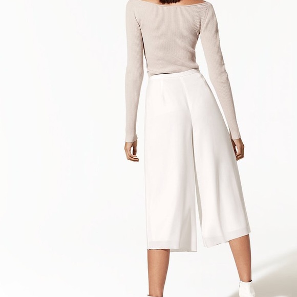 Aritzia Babaton White Lazarus Culottes (Size 2) - Picture 5 of 5